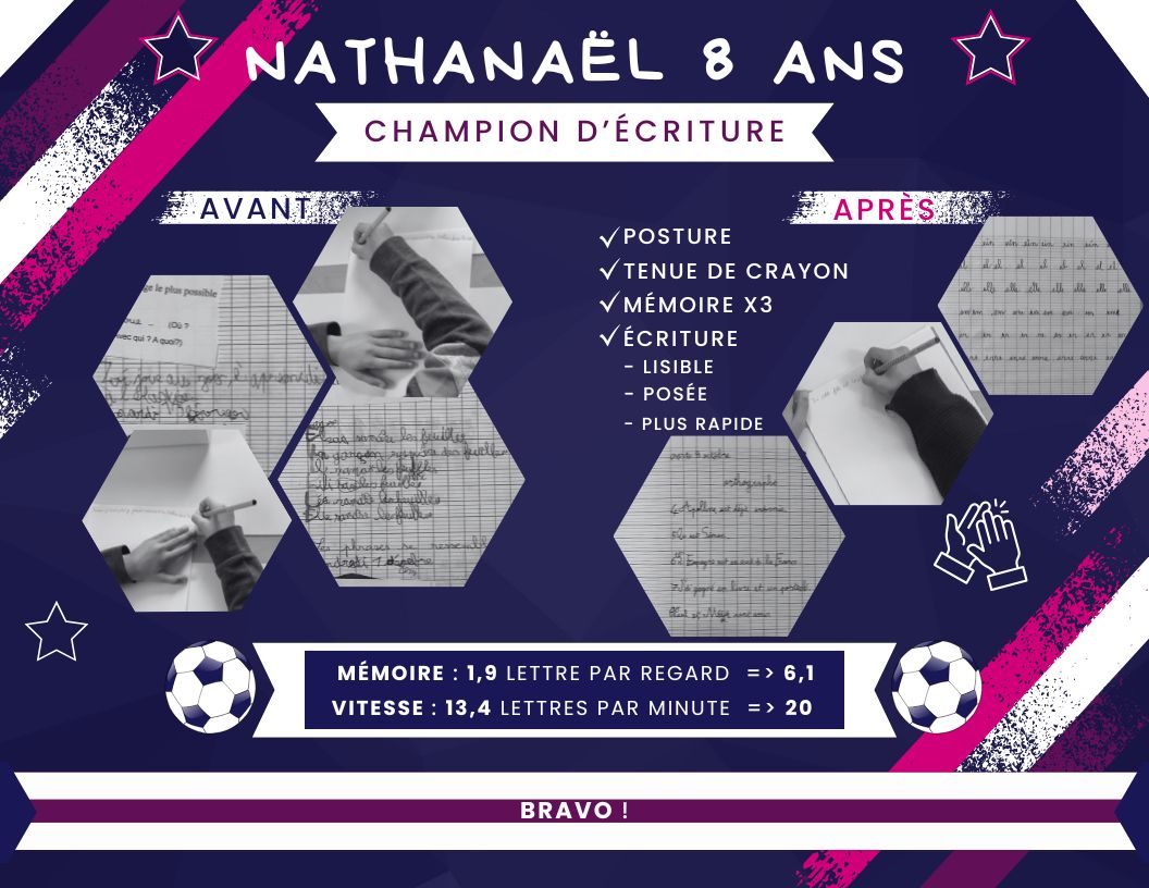 Nathanaël, 8 ans